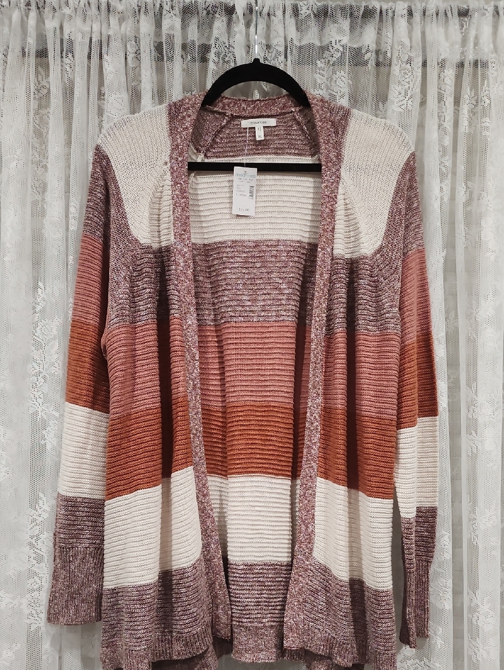NWT MAURICES CARDIGAN